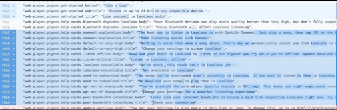 星歐娛樂官網:Spotify 無損音頻服務蹤跡漸現,代碼暗示有望“即將正式發佈”